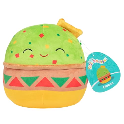 Squishmallows Original Gideon The Guacamole – Offizieller Jazwares Plüsch – Sammlerstück weiches & Squishy Food Stuffed Animal Toy – Add to Your Squad – Geschenk für Kinder, Mädchen & Jungen von Squishmallows