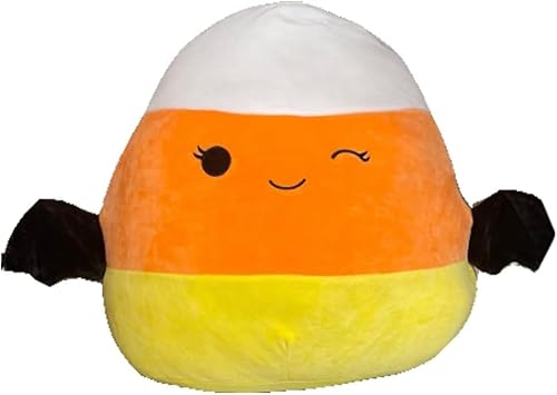 Squishmallows Original Halloween Casey Candy Corn mit Flügeln und Winky Face Plüsch 12,7 cm von Squishmallows