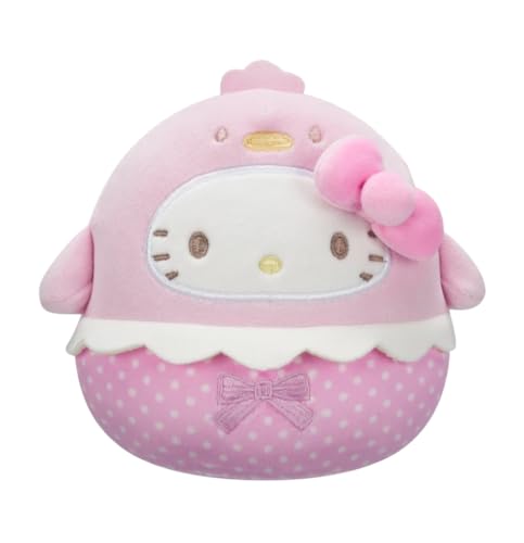 Squishmallows Original Hello Kitty Squad 2025 Oster-Plüschtier 20,3 cm – weiches und schwammiges Mini-Plüschspielzeug zum Sammeln – Fügen Sie Ihrem Team hinzu, Geschenk für Kinder, Mädchen und Jungen von Squishmallows