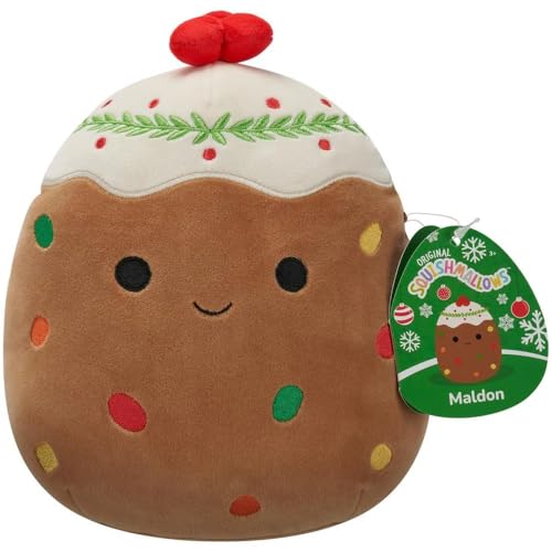 Squishmallows Original Maldon der Weihnachtskuchen 19 cm - Ultraweiches offizielles Jazwares Plüsch Squishmallows Original Maldon der Weihnachtskuchen 19 cm - Ultraweiches offizielles Jazwares Plüsch von Squishmallows