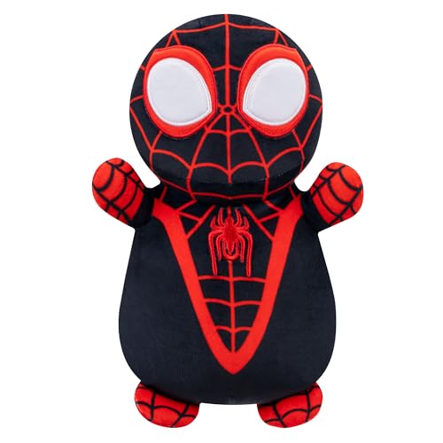 Squishmallows Original Marvel Spidey and His Amazing Friends 25,4 cm Spin HugMees – mittelgroßer ultraweicher offizieller Jazwares Plüsch von Squishmallows