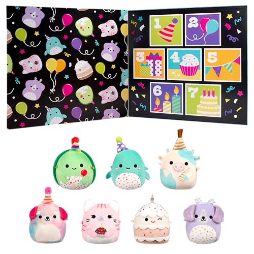 Squishmallows Original Micromallows Plüsch Geburtstag Countdown 7er Pack Squishmallows Original Micromallows Plüsch Geburtstag Countdown 7er Pack von Squishmallows