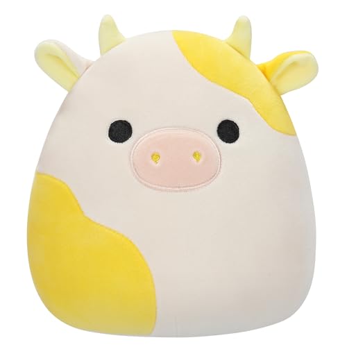 Squishmallows SQCR05402 - Bodie die Kuh 19 cm, offizielles Jazwares Plüsch, superweiches Kuscheltier von Squishmallows