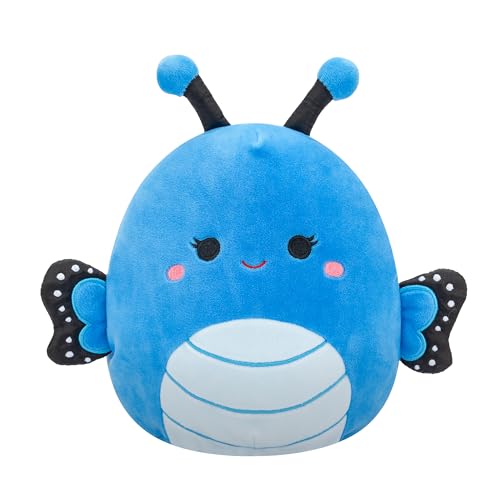 Squishmallows Original Peluche de 19 cm- Waverly le Papillon Bleu von Squishmallows