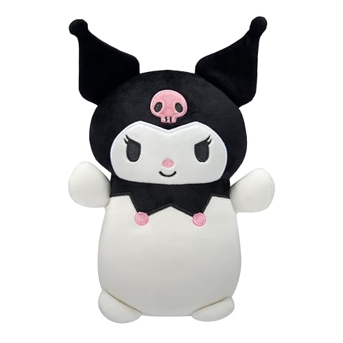 Squishmallows Original Sanrio Kuromi HugMees – mittelgroßer ultraweicher offizieller Jazwares-Plüsch, 25,4 cm von Squishmallows