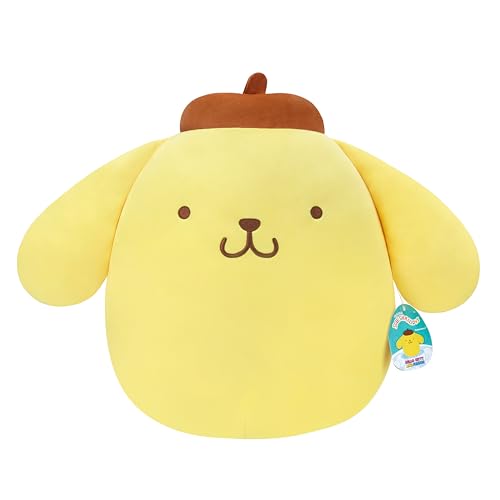Squishmallows Original Sanrio Pompompurin, 35,6 cm, offizielles Jazwares-Plüsch, Größe L Squishmallows Original Sanrio Pompompurin, 35,6 cm, offizielles Jazwares-Plüsch, Größe L von Squishmallows