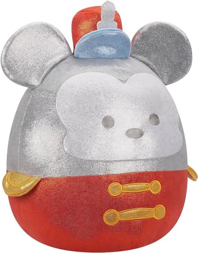 Squishmallows Peluche Disney 100 Band Leader Mickey 35 cm von Squishmallows