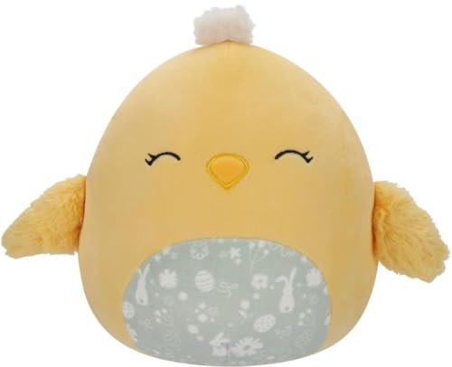 Squishmallows Plüsch Aimee das Osterküken 19 cm – Offizieller Jazwares Ultra Soft Osterplüsch 2025 von Squishmallows