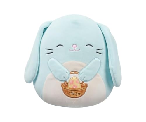 Squishmallows Plüsch Button der Hase 19 cm – Offizieller Jazwares Ultra Soft Osterplüsch 2025 von Squishmallows