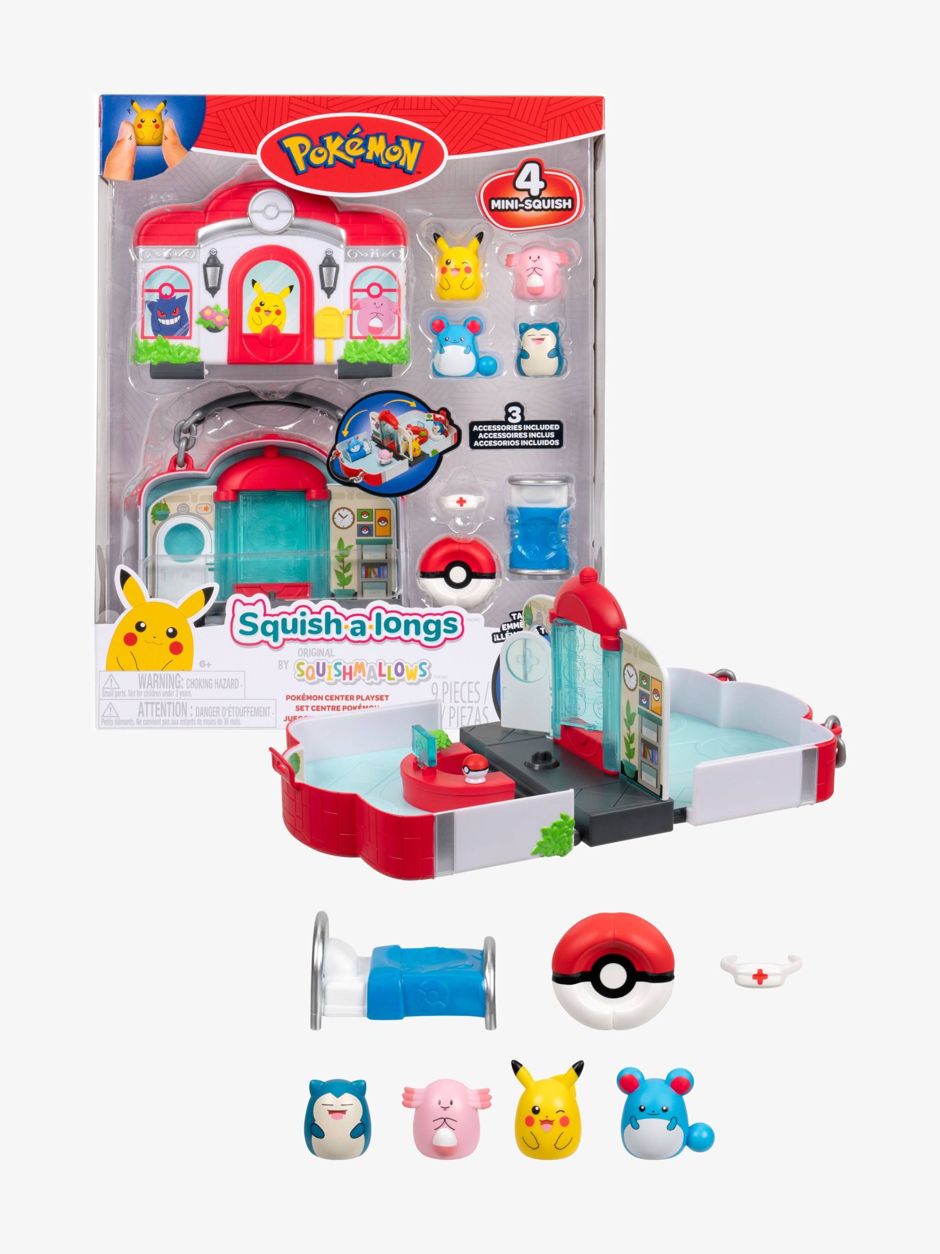 Squishmallows Pokémon Spielset mit Figuren Squishmallows Pokémon Spielset mit Figuren von Squishmallows