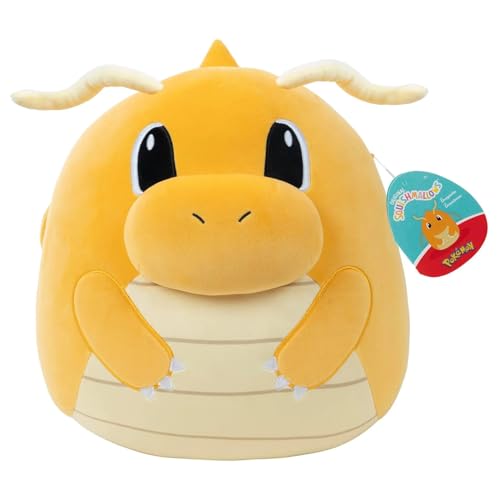 Squishmallows Pokémon x SQPK00066 - Dragoran 35 cm, offizielles Pokémon, superweich von Squishmallows