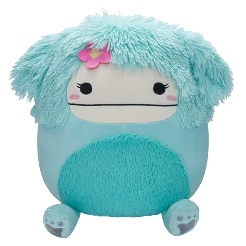 Squishmallows SQCR02404 - Joelle der türkise Bigfoot 30 cm, offizielles Kelly Toys Plüsch, superweiches Kuscheltier von Squishmallows