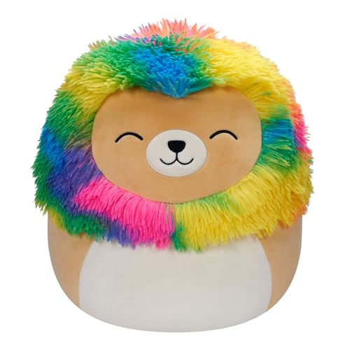 Squishmallows SQCR02406 - Leonard der Löwe 30 cm, offizielles Kelly Toys Plüsch, superweiches Kuscheltier von Squishmallows