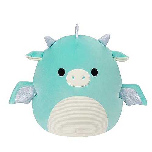 Squishmallows SQCR02417 Plüsch, Miles der Drache von Squishmallows