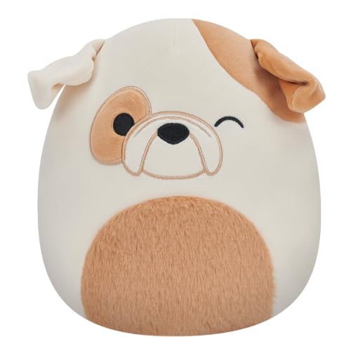Squishmallows SQCR04082 - Brock die Bulldogge 19 cm, offizielles Kelly Toys Plüsch, superweiches Kuscheltier Squishmallows SQCR04082 - Brock die Bulldogge 19 cm, offizielles Kelly Toys Plüsch, superweiches Kuscheltier von Squishmallows