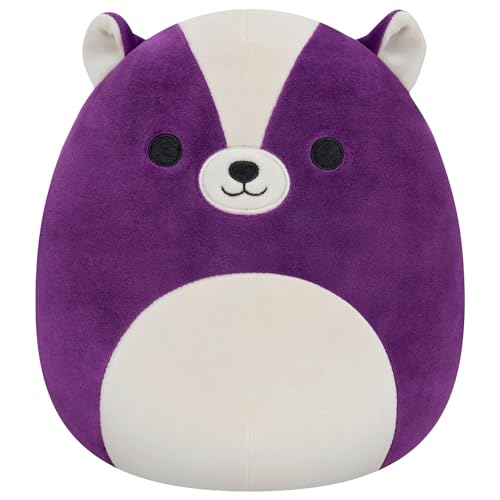 Squishmallows SQCR04085 - Sloan das Stinktier 19 cm, offizielles Kelly Toys Plüsch, superweiches Kuscheltier von Squishmallows