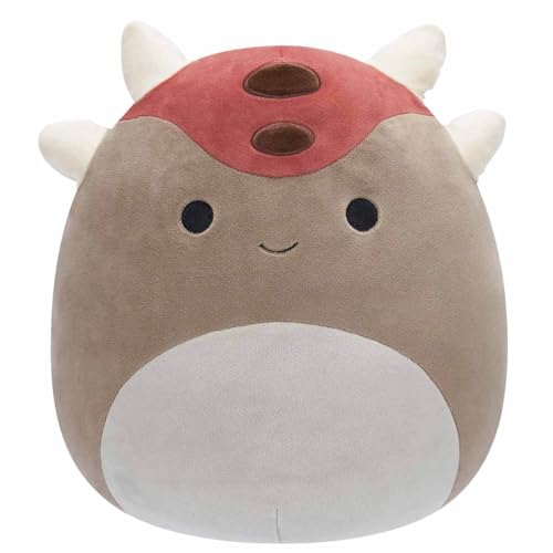 Squishmallows SQCR04091 - Ainhoca der Panzerdino 19 cm, offizielles Kelly Toys Plüsch, superweiches Kuscheltier von Squishmallows