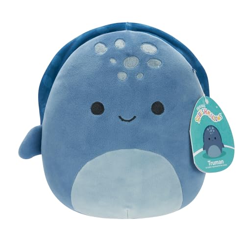 Squishmallows SQCR04118 - Truman die Blaue Lederschildkröte 19 cm, offizielles Kelly Toys Plüsch, superweiches Kuscheltier von Squishmallows