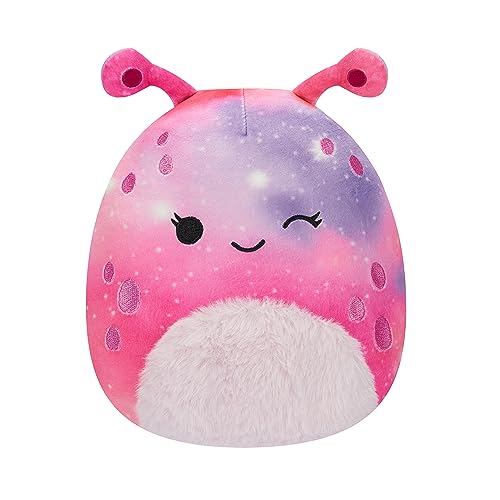 Squishmallows SQCR04119 - Loraly der Alien 19 cm, offizielles Kelly Toys Plüsch, superweiches Kuscheltier von Squishmallows