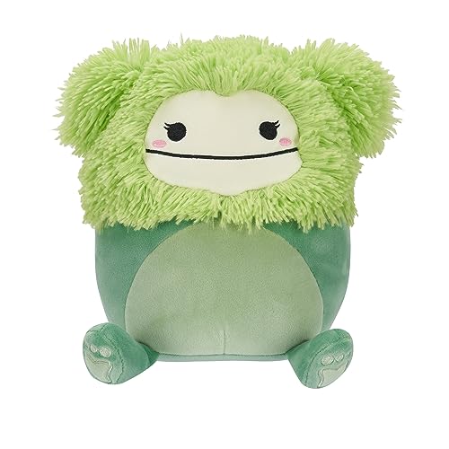 Squishmallows SQCR04128 - Bren der grüne Bigfoot 19 cm, offizielles Kelly Toys Plüsch, superweiches Kuscheltier von Squishmallows