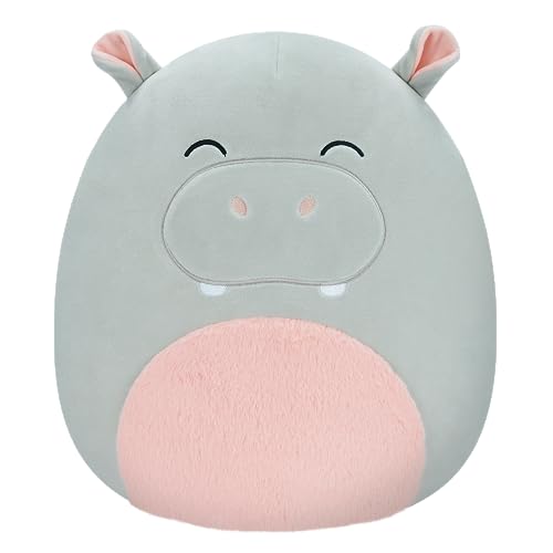 Squishmallows SQCR04133 - Harrison das Nilpferd 30 cm, offizielles Kelly Toys Plüsch, superweiches Kuscheltier von Squishmallows