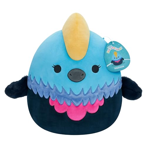 Squishmallows SQCR04136 - Melrose der Kasuar 30 cm, offizielles Kelly Toys Plüsch, superweiches Kuscheltier, Medium von Squishmallows