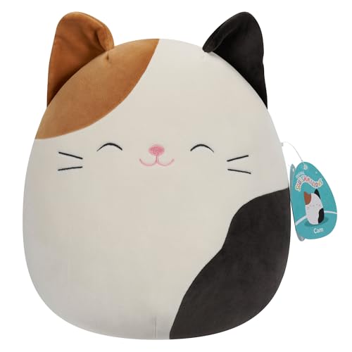 Squishmallows SQCR04159 - Cam die Katze 30 cm, offizielles Jazwares Plüsch, superweiches Kuscheltier von Squishmallows