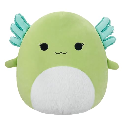 Squishmallows SQCR04222 - Mipsy der grüne Axolotl 50 cm, offizielles Kelly Toys Plüsch, superweiches Kuscheltier von Squishmallows