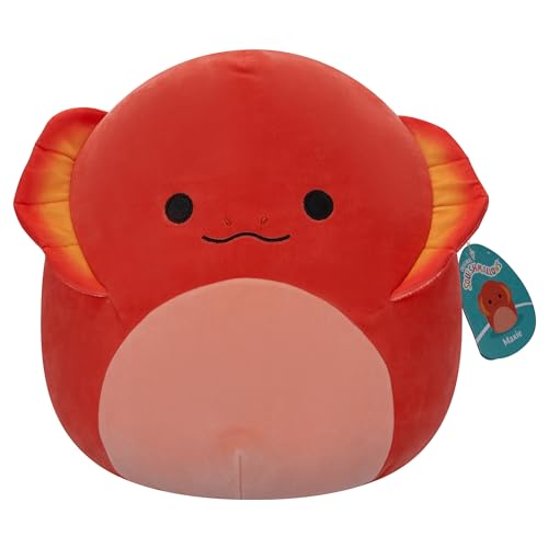 Squishmallows SQCR05415 - Maxie die rote Kragenechse 30 cm, offizielles Jazwares Plüsch, superweiches Kuscheltier von Squishmallows