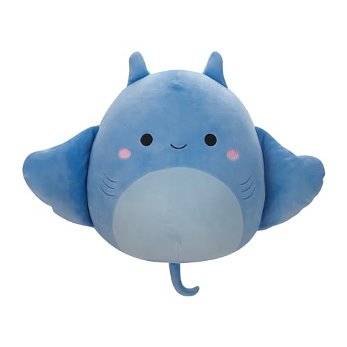 Squishmallows SQCR05429 - Lux der Mantarochen 30 cm, offizielles Jazwares Plüsch, superweiches Kuscheltier von Squishmallows