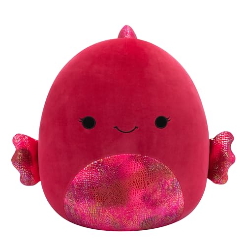 Squishmallows SQCR05481 - Barella der Betta Fisch 40 cm, offizielles Jazwares Plüsch, superweiches Kuscheltier von Squishmallows