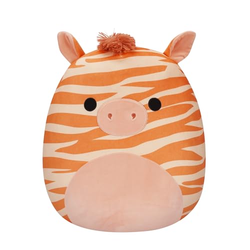 Squishmallows SQCR05493 - Josue das Zebra 50 cm, offizielles Jazwares Plüsch, superweiches Kuscheltier von Squishmallows