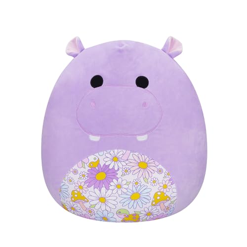 Squishmallows SQCR05494 - Hanna das lila Nilpferd 50 cm, offizielles Jazwares Plüsch, superweiches Kuscheltier von Squishmallows