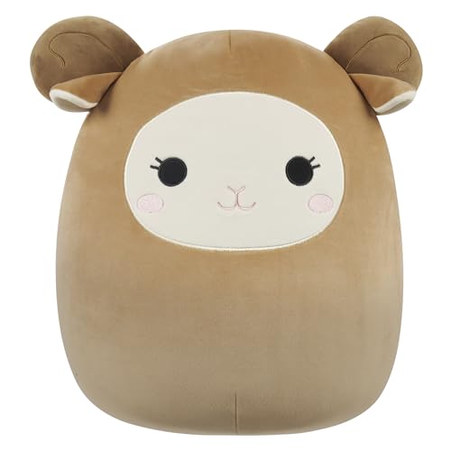 Squishmallows SQCR06526 - Reggie der Widder 40 cm, offizielles Kelly Toys Plüsch, superweiches Kuscheltier von Squishmallows