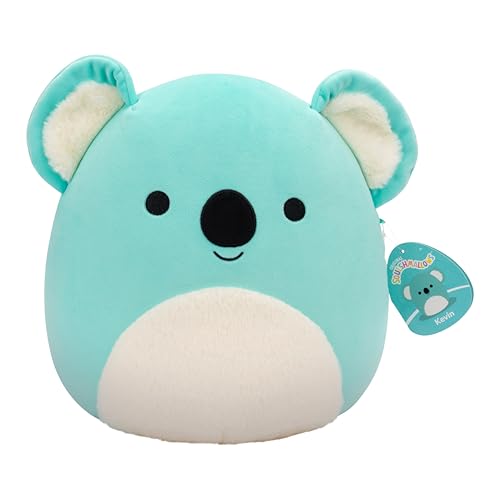 Squishmallows SQCR06576 - Kevin der türkise Koala 30 cm, offizielles Jazwares Plüsch, superweiches Kuscheltier, Türkis von Squishmallows