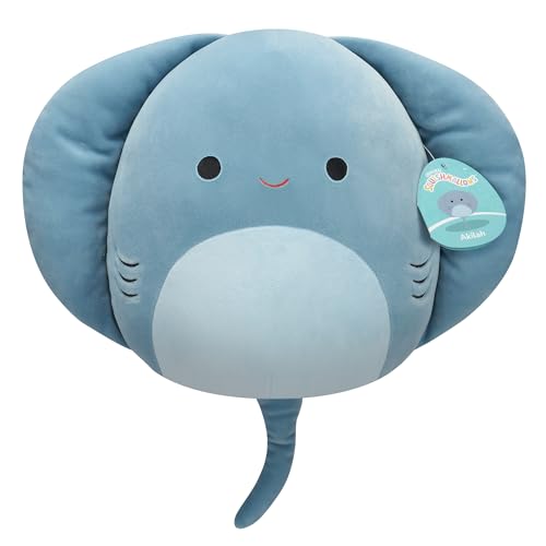 Squishmallows SQCR06619 - Akilah der Stachelrochen 30 cm, offizielles Jazwares Plüsch, superweiches Kuscheltier von Squishmallows