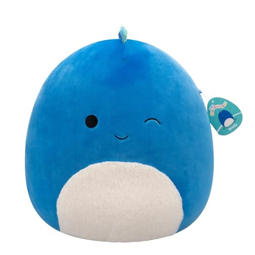 Squishmallows SQCR06633 - Brody der Dino 40 cm, offizielles Kelly Toys Plüsch, superweiches Kuscheltier von Squishmallows