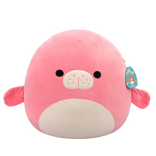 Squishmallows SQCR06634 - Morlai die Seekuh 40 cm, offizielles Kelly Toys Plüsch, superweiches Kuscheltier von Squishmallows