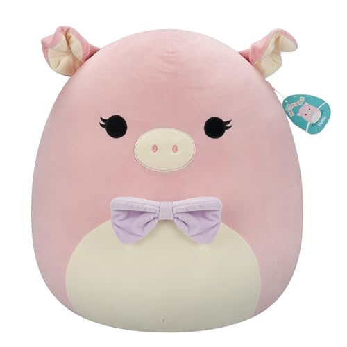 Squishmallows SQCR06658 - Hettie das Schwein 50 cm, offizielles Jazwares Plüsch, superweiches Kuscheltier von Squishmallows