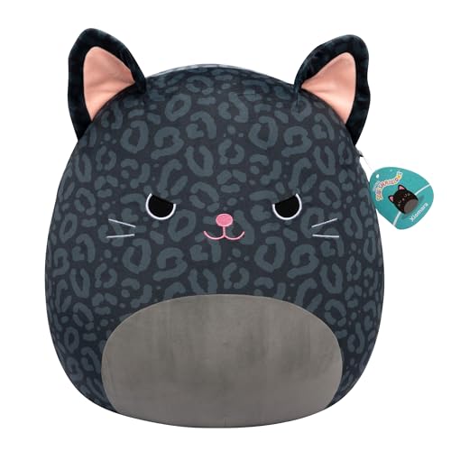 Squishmallows SQCR06735 - Xiomara der Panter 40 cm, offizielles Kelly Toys Plüsch, superweiches Kuscheltier von Squishmallows