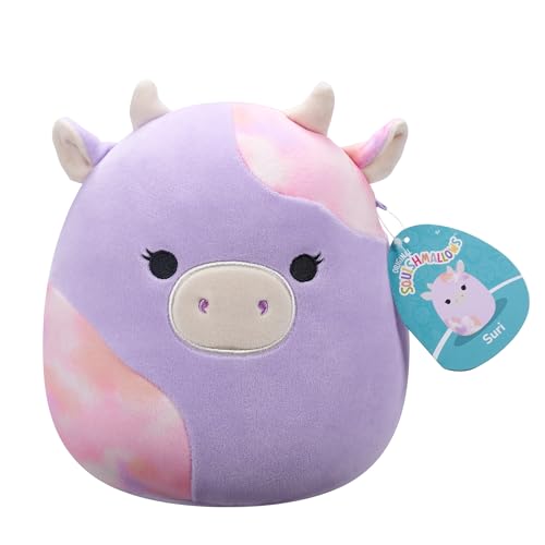 Squishmallows SQCR06936 - Suri die Kuh 20 cm, offizielles Jazwares Plüsch, superweiches Kuscheltier von Squishmallows