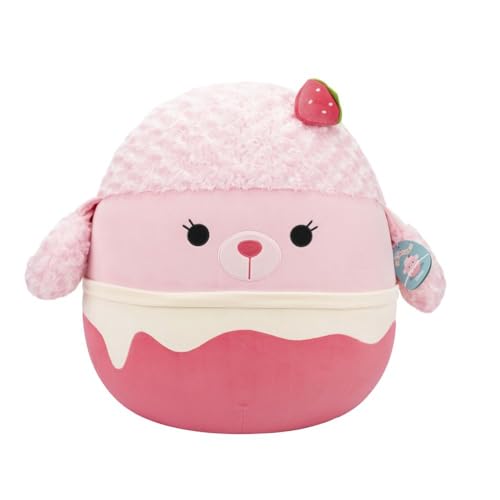 Squishmallows SQCR07722 - Chloe der Erdbeer-Milchshake-Pudel 50 cm, offizielles Jazwares Plüsch, superweiches Kuscheltier Squishmallows SQCR07722 - Chloe der Erdbeer-Milchshake-Pudel 50 cm, offizielles Jazwares Plüsch, superweiches Kuscheltier von Squishmallows