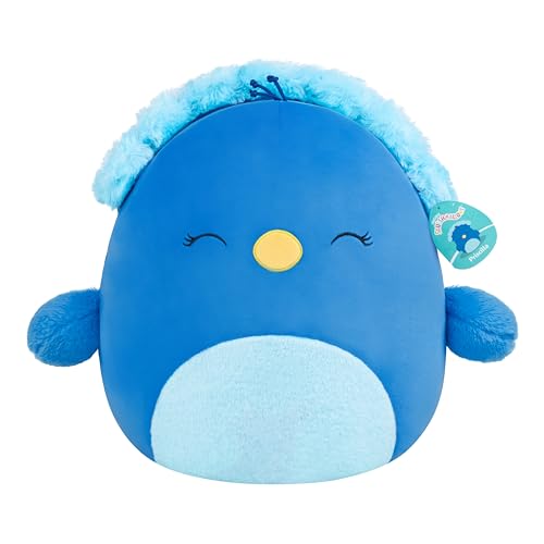 Squishmallows SQCR08611 - Priscilla der Pfau 40 cm, offizielles Jazwares Plüsch, superweiches Kuscheltier Squishmallows SQCR08611 - Priscilla der Pfau 40 cm, offizielles Jazwares Plüsch, superweiches Kuscheltier von Squishmallows