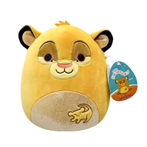 Squishmallows SQDI00548 - Simba 20 cm, offizielles Jazwares Plüsch, superweiches Kuscheltier von Squishmallows