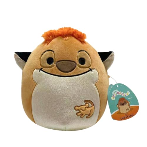 Squishmallows SQDI00551 - Timon 20 cm, offizielles Jazwares Plüsch, superweiches Kuscheltier von Squishmallows