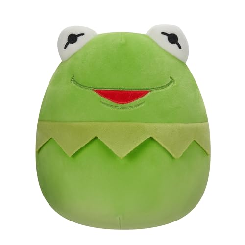 Squishmallows SQDI00645 - Kermit der Frosch 25 cm, offizielles Jazwares Plüsch, superweiches Kuscheltier von Squishmallows