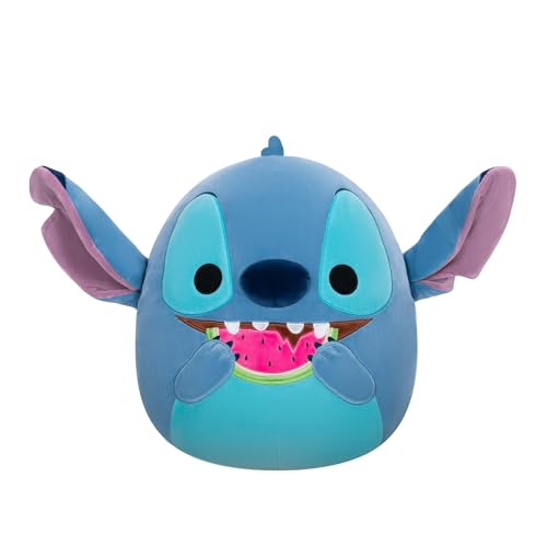 Squishmallows SQDI00749 - Stitch mit Wassermelone 35 cm, offizielles Jazwares Plüsch, superweiches Kuscheltier von Squishmallows