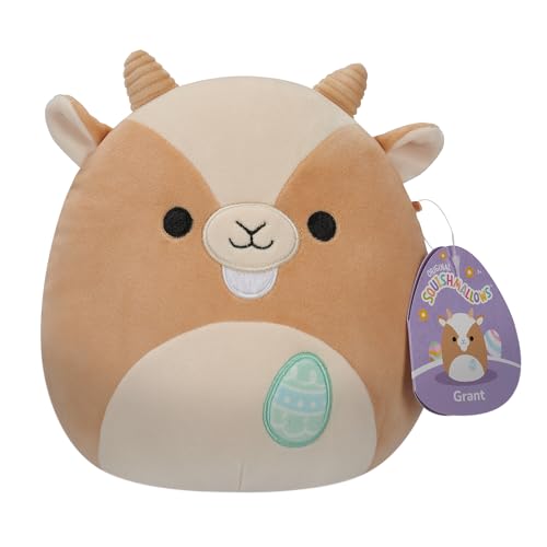 Squishmallows SQER00856 - Grant die Ziege 19 cm, offizielles Jazwares Plüsch, superweiches Kuscheltier von Squishmallows