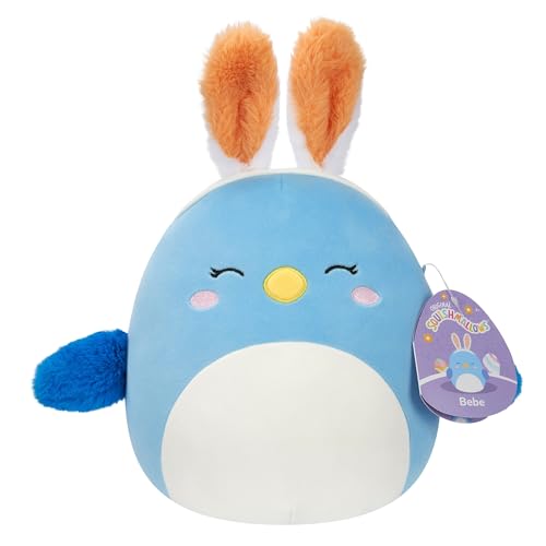 Squishmallows SQER00857 - Bebe der blaue Vogel 19 cm, offizielles Jazwares Plüsch, superweiches Kuscheltier von Squishmallows