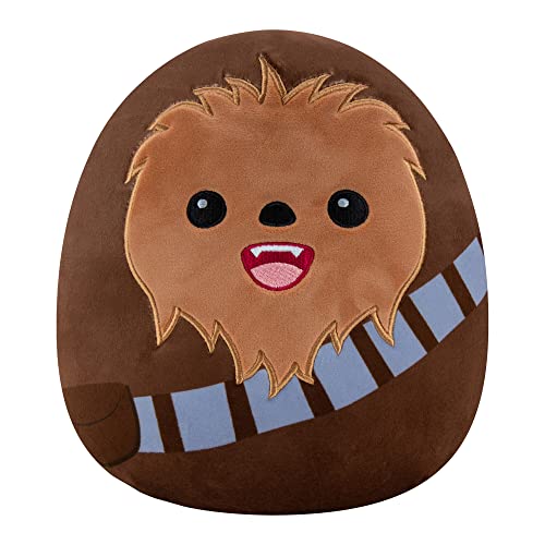 Squishmallows SQK0015 - Chewbacca 25 cm, offizielles Kelly Toys Plüsch, superweiches Kuscheltier von Squishmallows